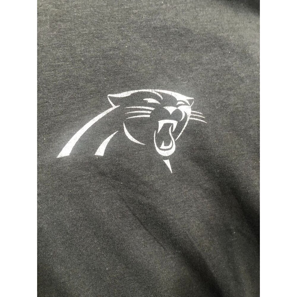 '47 Carolina Panthers Football T-Shirt Flint Black Crew Neck NFL Men's Large L - Picture 5 of 9
